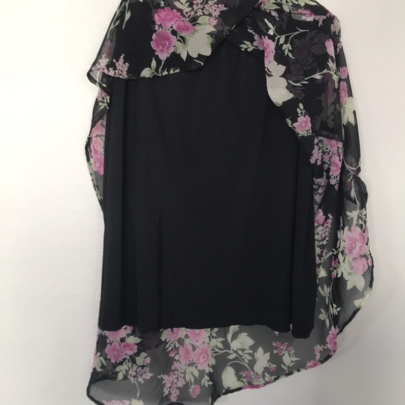 🌸COMPLETE OUTFIT FLORAL TOP AND SKIRT BY CONNECTED APPAREL GREAT CONDITION! NWT - Picture 7 of 13
